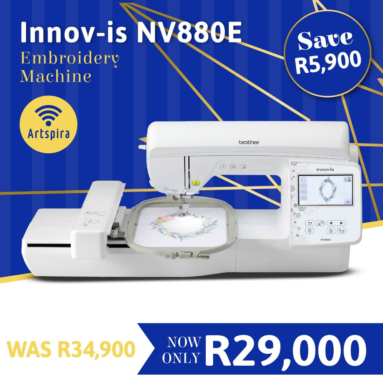 Brother Innov-is NV880E Embroidery machine