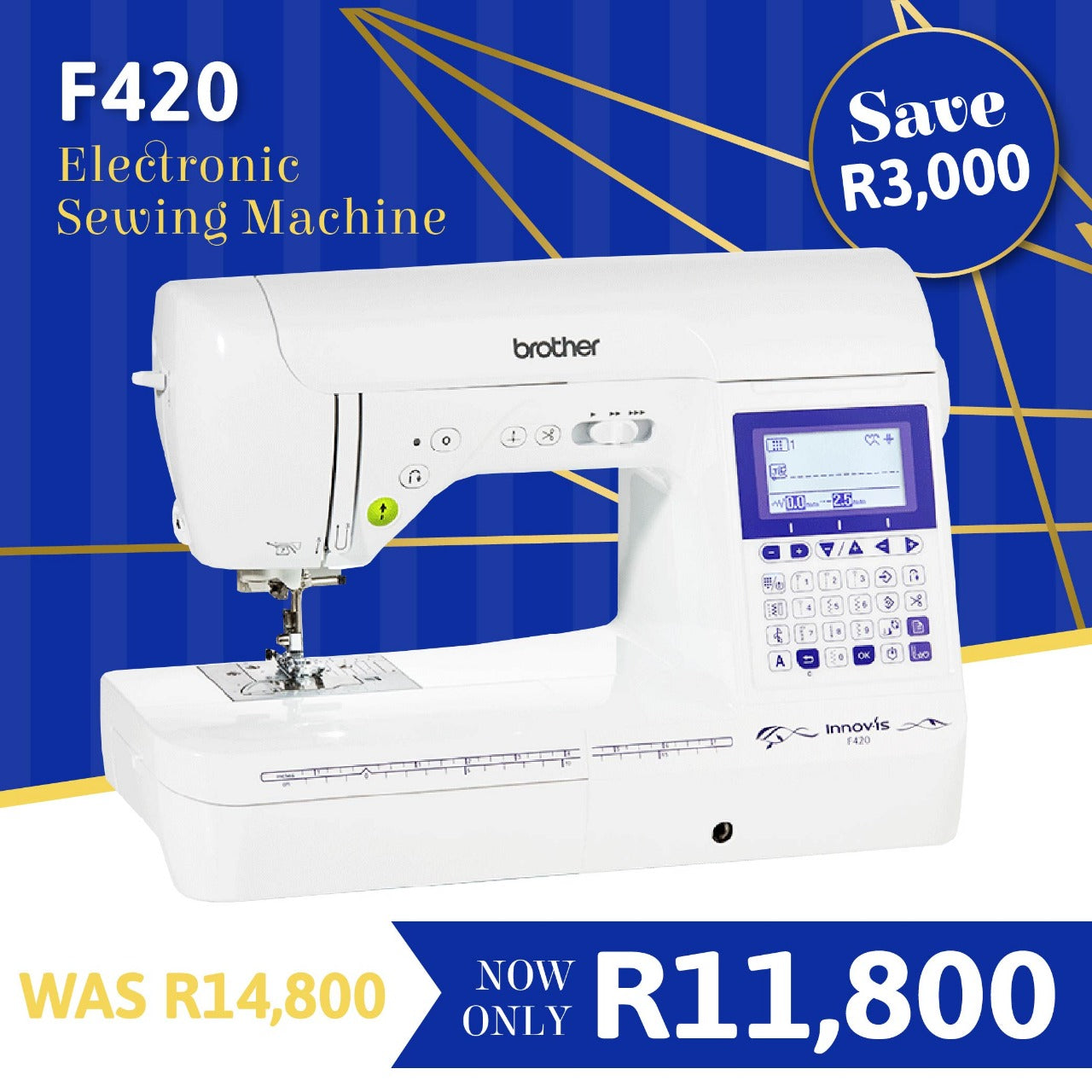 Brother Computerised Sewing and Quilting Machine