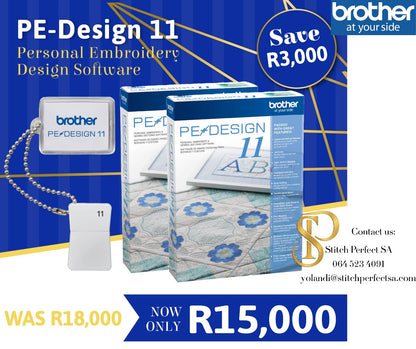 Brother PE Design 11 Digitising Software